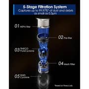 Tineco Floor One Switch S6 Stretch Wet Dry Vacuum Cleaner Black/White - FW311500SA