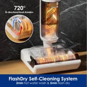 Tineco Floor One Streach S6 Wet Dry Vacuum Cleaner White/Titanium - FW421300UK