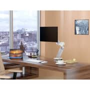 Devo V3 Gaming Monitor Arm White - FLEXI ELITE1