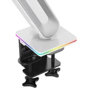 Devo V3 Gaming Monitor Arm White - FLEXI ELITE1