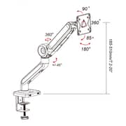 Devo V2 Gaming Monitor Arm Black - FLEXI PRO1