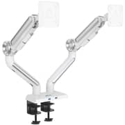 Devo V2 Gaming Monitor Arm White/Silver - FLEXI PRO2