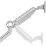 Devo V2 Gaming Monitor Arm White/Silver - FLEXI PRO2