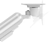 Devo V2 Gaming Monitor Arm White/Silver - FLEXI PRO2