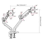 Devo V2 Gaming Monitor Arm Black - FLEXI PRO2
