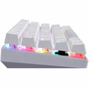 Devo Gaming Keyboard With Blue Switch White - SP60