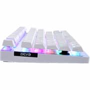 Devo Gaming Keyboard With Red Switch White - ST80