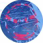 Devo Gaming Floorpad Bluelicious