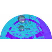 Devo Gaming Floorpad Aqualicious