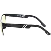 Devo Fiber Rectanglular Black Gaming Glasses For Unisex