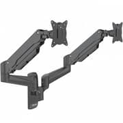 Devo Gaming 2 Monitor Wall Arm 13/32 Inch Black