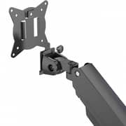 Devo Gaming 2 Monitor Wall Arm 13/32 Inch Black