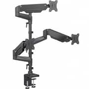 Devo TriFlex Gaming Monitor Arm Black