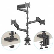 Devo TriFlex Gaming Monitor Arm Black
