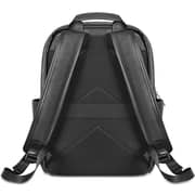 Wiwu PU Leather Laptop Backpack Black 15.6Inch - Osun/B