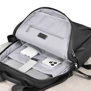 Wiwu PU Leather Laptop Backpack Black 15.6Inch - Osun/B
