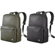 Wiwu PU Leather Laptop Backpack Green 15.6Inch - Osun/GRN