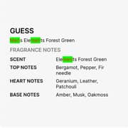 Guess Elements Forest Green Body Spray For Men 226ml - 85715336651