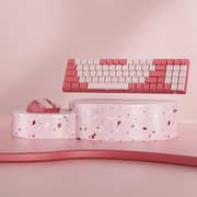 Redragon Wireless Keyboard & Mouse Combo Pink/Red - BS8772
