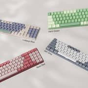 Redragon Wireless Keyboard & Mouse Combo Pink/Red - BS8772