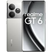 Realme GT 6 5G 256GB 12GB RAM Fluid Silver Dual Sim Smartphone - Middle East Version
