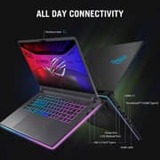Asus ROG Strix G16 Gaming (2024) Laptop - 14th Gen / Intel Core i7-14650HX / 16inch FHD+ / 1TB SSD / 16GB RAM / 8GB NVIDIA GeForce RTX 5060 Graphics / Windows 11 Home / English Keyboard / Eclipse Grey / International Version - [G615JMR-AS74]
