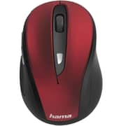 Hama MW-400 Optical Wireless Mouse Red - 182628