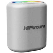 HiFuture Bluetooth Speaker With Mic Silver - Vocalist100