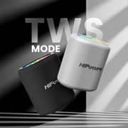 HiFuture Bluetooth Speaker With Mic Silver - Vocalist100