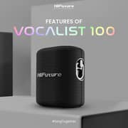 HiFuture Bluetooth Speaker With Mic Black - Vocalist100