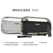 HiFuture Bluetooth Speaker With Dual Mic Black - MusicBox300