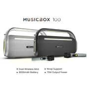 HiFuture Bluetooth Speaker With Dual Mic Black - MusicBox100