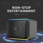 HiFuture Bluetooth Speaker With Dual Mic Black - Event Horizon