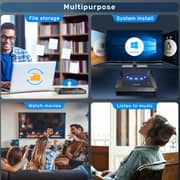 Unitek External Optical Drive With USB Hub - T1037A