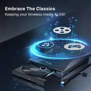 Unitek External Optical Drive With USB Hub - T1037A