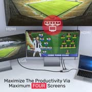 Unitek uHUB P5 Trio 5-in-1 Hub - D1051A