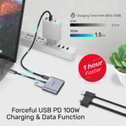Unitek uHUB Q4 Lite 4-in-1 USB-C Hub - D1049A