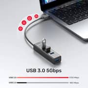 Unitek 4 Ports USB-C Hub - Y-3089Z01