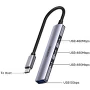 Unitek 4-in-1 USB-C Hub - H1208B