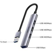 Unitek Ultra Slim 4-in-1 Port USB-A Hub - H1208A