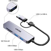 Unitek uHUB P5+ 5-in-1 USB Hub - H1320A