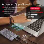 Unitek SolidForce Portable SSD Space Gray - S1206A