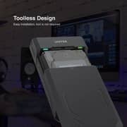 Unitek DiskGuard Raiden SATA III Portable SSD Hard Disk Black - Y-3035