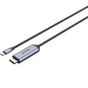 Unitek USB-C to Display Port 1.4 Cable 1.8m Space Grey - V1423C