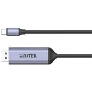 Unitek USB-C to Display Port 1.4 Cable 1.8m Space Grey - V1423C