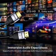 Unitek Gaming HDMI 2.1 Cable 1m Black - C11086GY01-1M