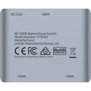 Unitek Bi-Directional Switch Space Grey - V1163A