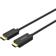 Unitek Display Port 1.2 to HDMI Cable 1.8m Balck - V1608A