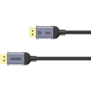 Unitek Gaming Display Port 2.1 Cable 1.5m Space Grey - C1626GY01-1.5M