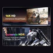 Unitek Gaming Display Port 2.1 Cable 3m Space Grey - C1626GY01-3M